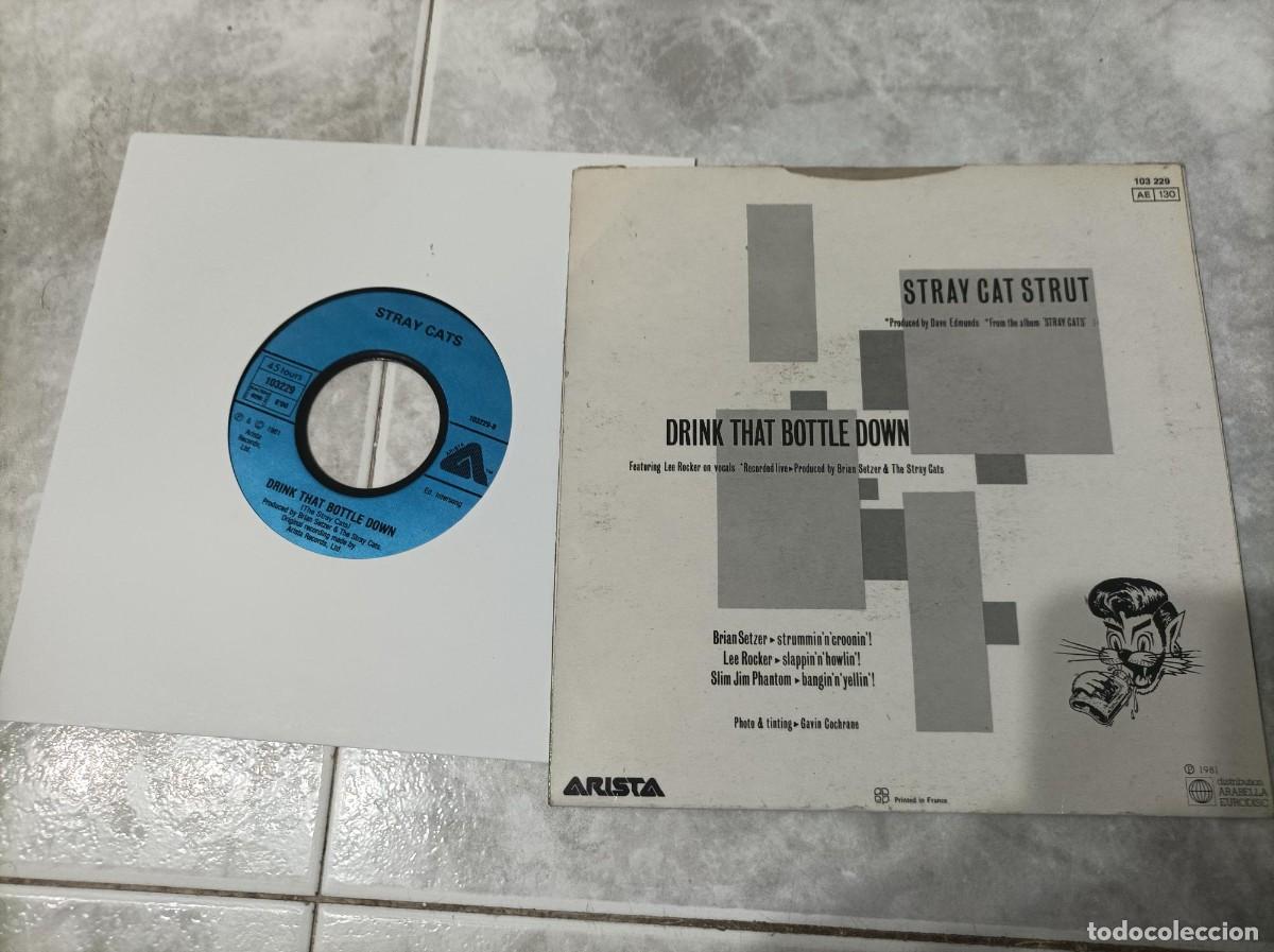 Discos de vinilo: Stray Cats Strut single - Foto 2