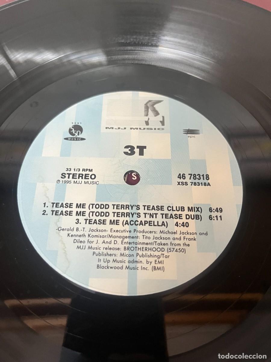 Discos de vinilo: 3T &lrm;&ndash; Tease Me maxi .. - Foto 4