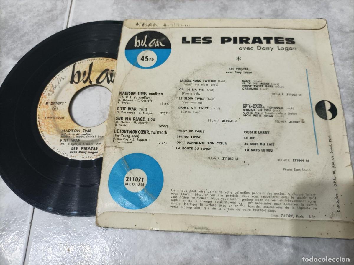 Discos de vinilo: Les Pirates avec Dany Logan ep - Foto 2