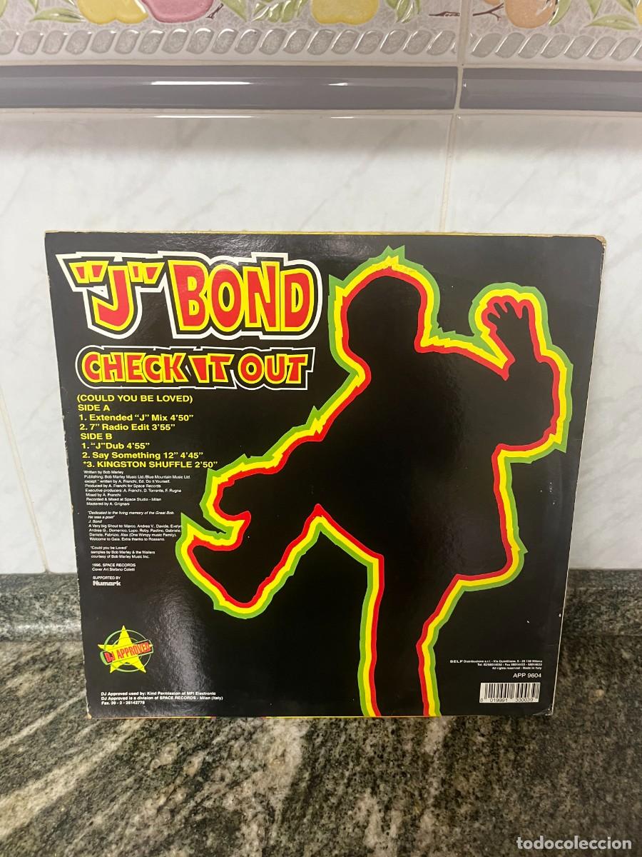 Discos de vinilo: &rdquo;J&rdquo; Bond Check It Out (Could You Be Loved) - Foto 2