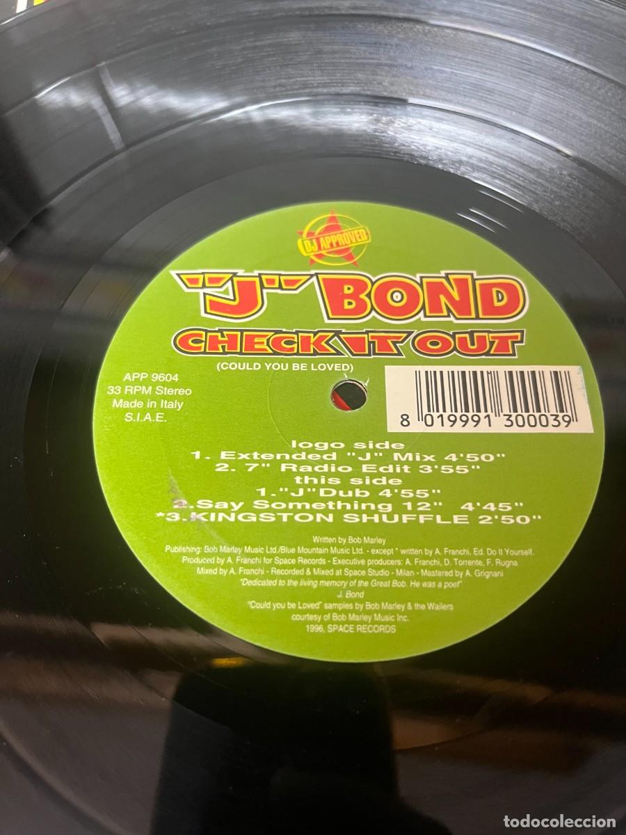 Discos de vinilo: &rdquo;J&rdquo; Bond Check It Out (Could You Be Loved) - Foto 4