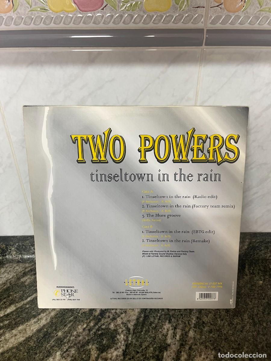 Discos de vinilo: Two Powers Tinseltown In The Rain - Foto 2