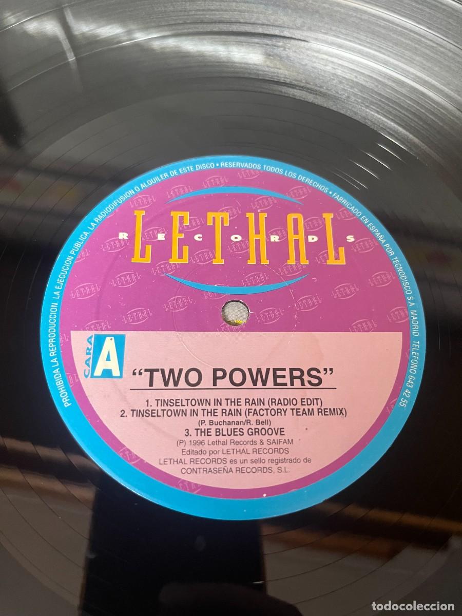 Discos de vinilo: Two Powers Tinseltown In The Rain - Foto 4