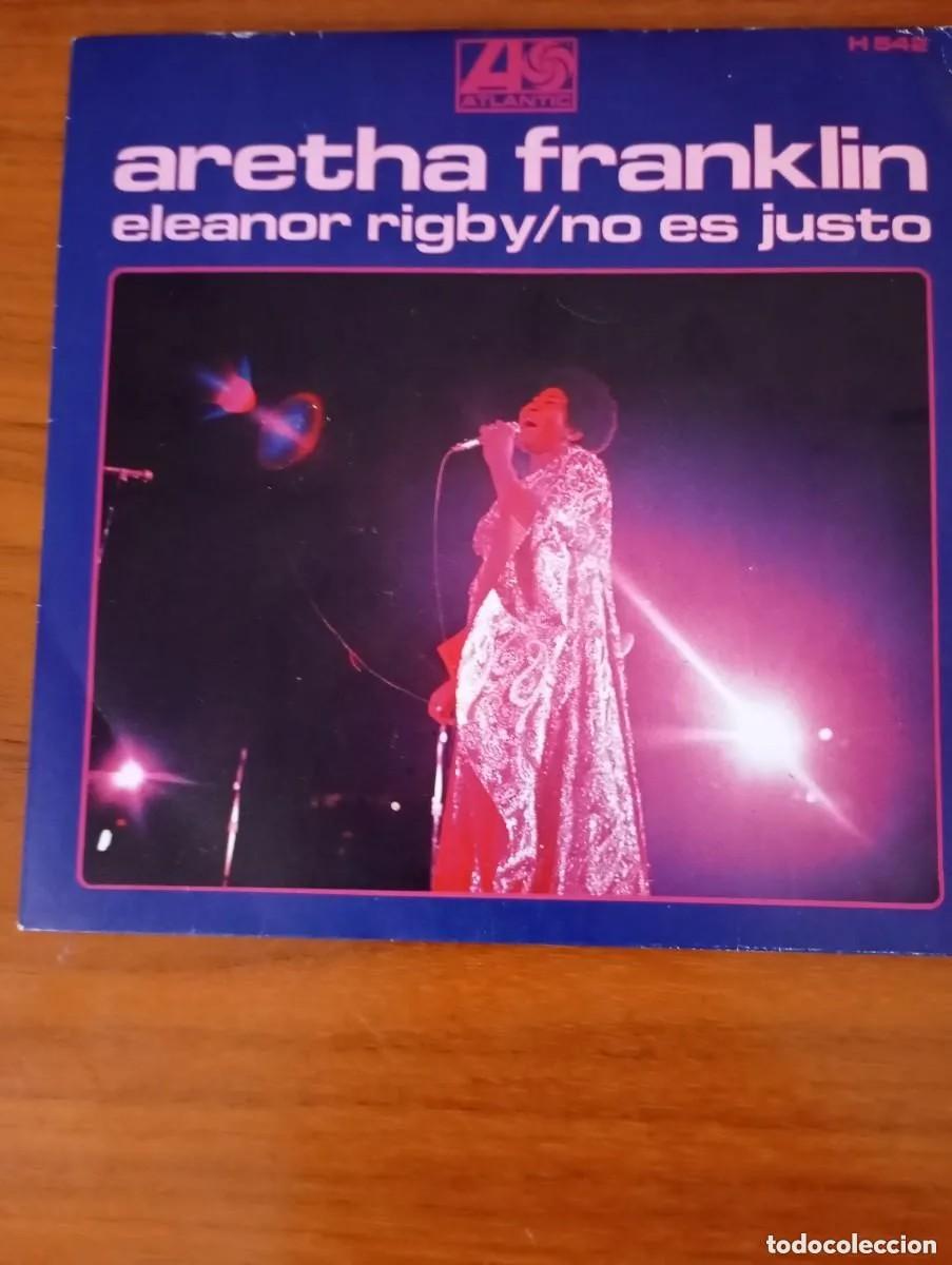 Discos de vinilo: ARETHA FRANKLIN - ELEANOR RIGBY (SG) 1969 - Foto 1