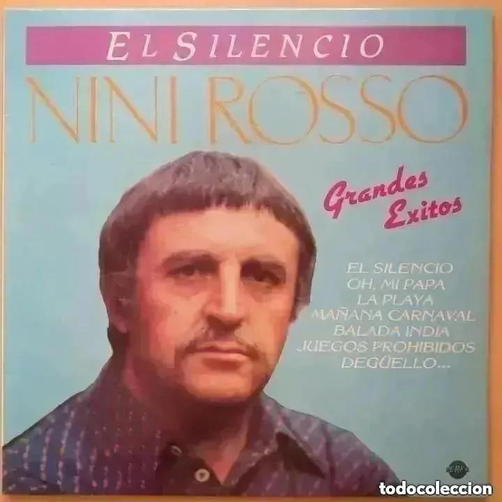 Discos de vinilo: NINI ROSSO - EL SILENCIO GRANDES EXITOS (LP) 1990 - Foto 1