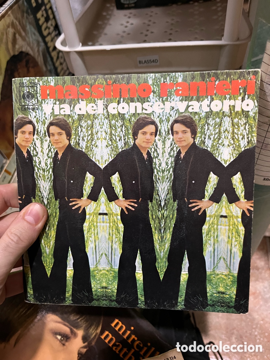 Discos de vinilo: BLAS54D vinilo disco Ep massimo ranieri V&iacute;a del conservatorio - Foto 1
