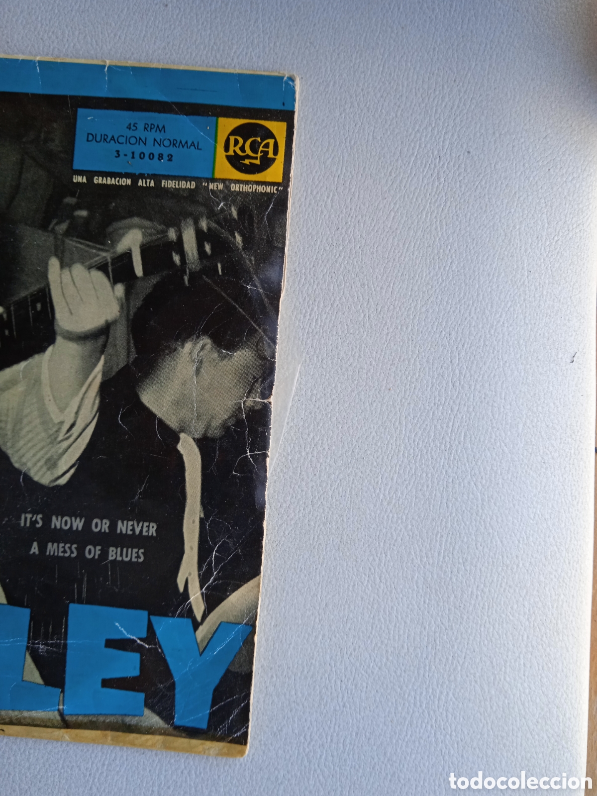 Discos de vinilo: ELVIS PRESLEY / ITS NOW OR NEVER / 1960 / SINGLE - Foto 4