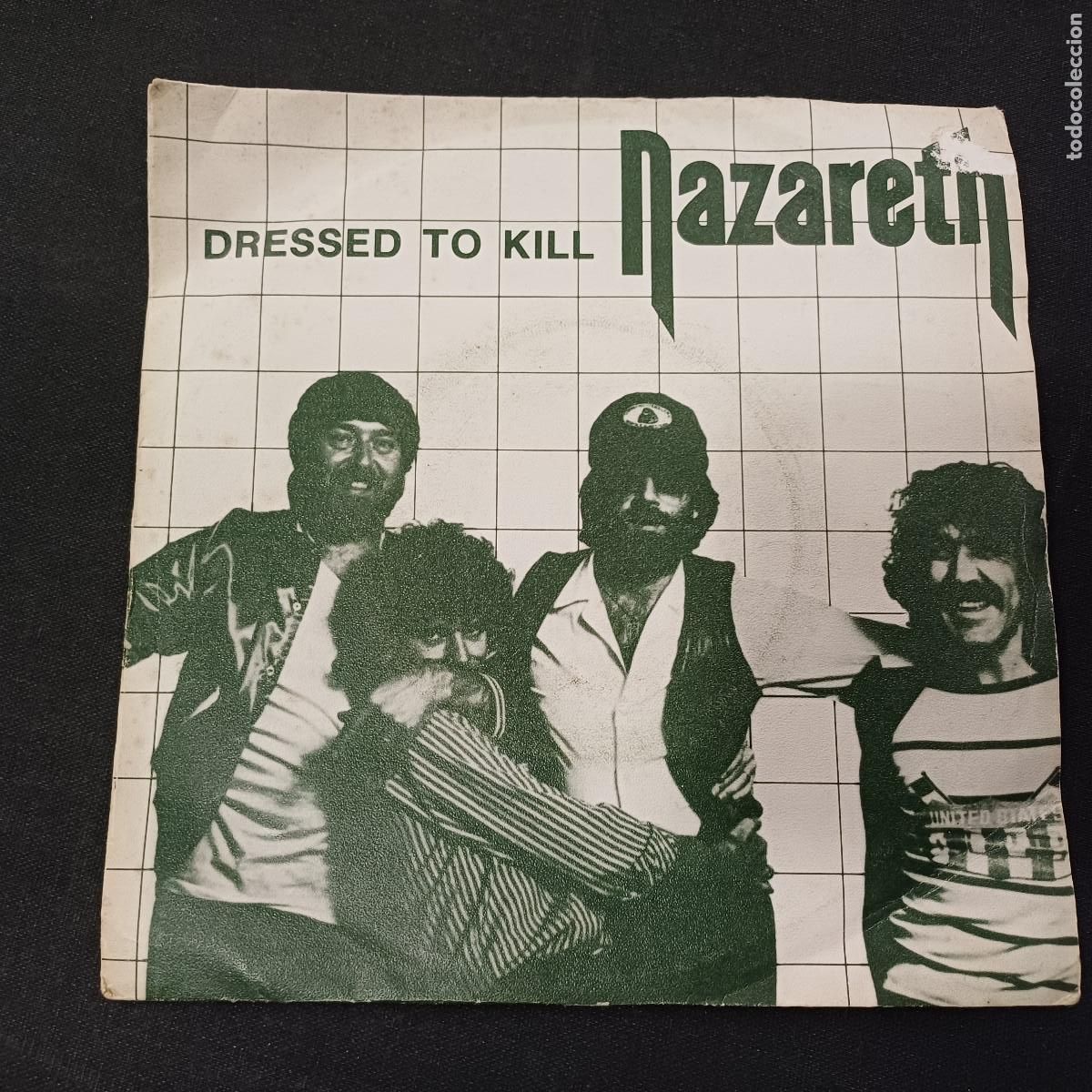 Discos de vinilo: NAZARETH/DRESSED TO KILL/SINGLE. - Foto 1