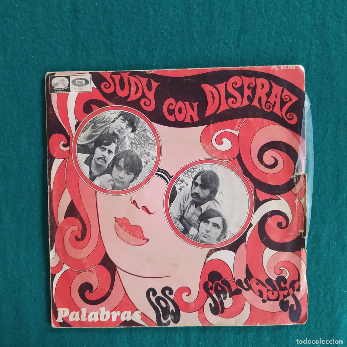 Discos de vinilo: Los Salvajes &ndash; Judy Con Disfraz - Foto 1