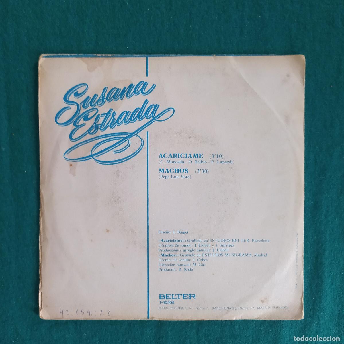 Discos de vinilo: Susana Estrada &ndash; Acariciame - Foto 2