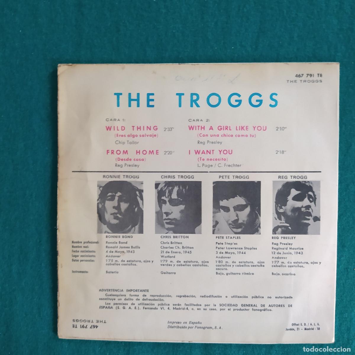 Discos de vinilo: The Troggs &ndash; Desde Ahora - Foto 2