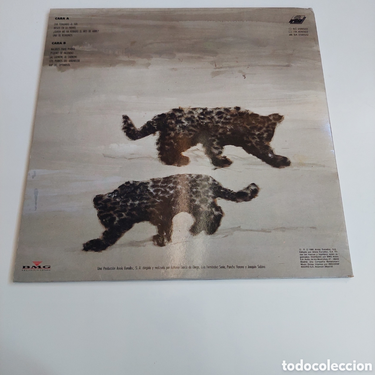 Discos de vinilo: Vinilo Joaquin Sabina 1988 - Foto 3