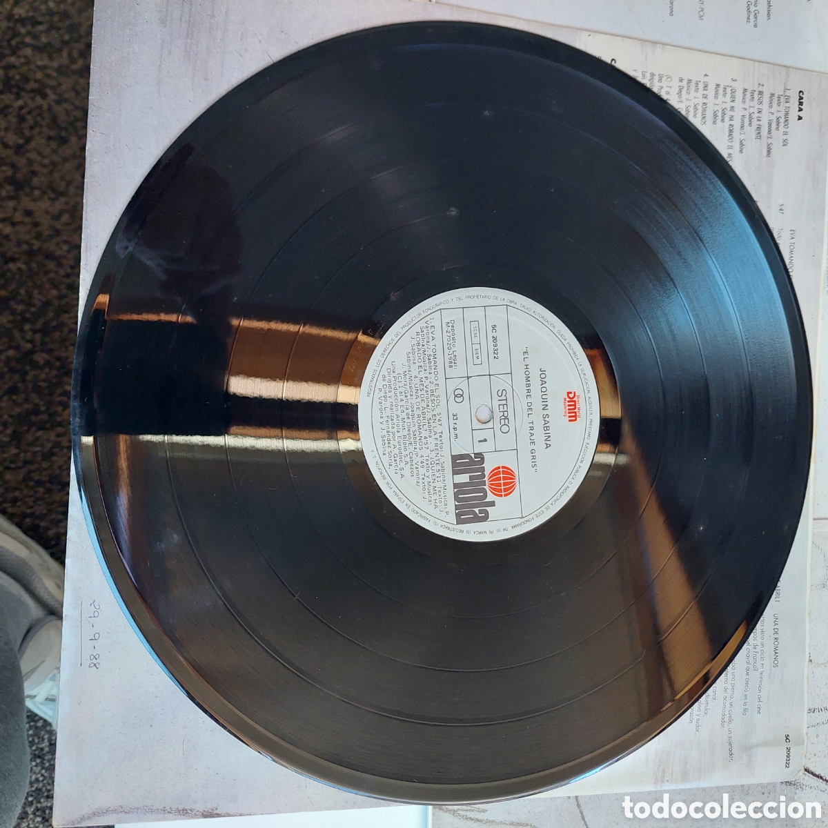 Discos de vinilo: Vinilo Joaquin Sabina 1988 - Foto 6