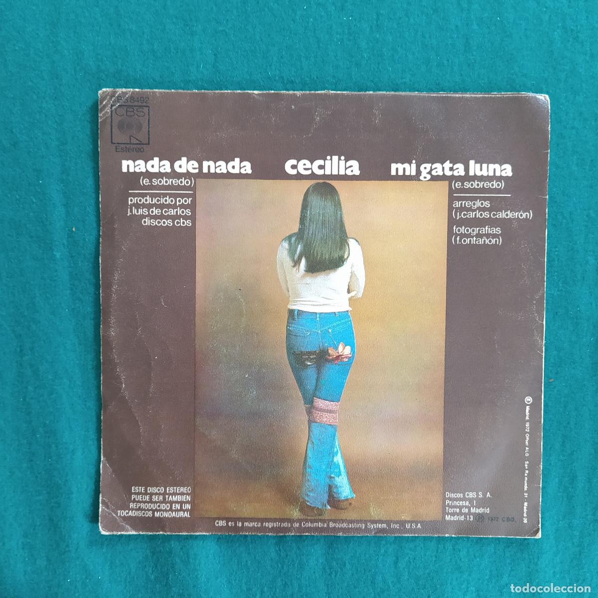 Discos de vinilo: Cecilia &ndash; Nada De Nada - Foto 2