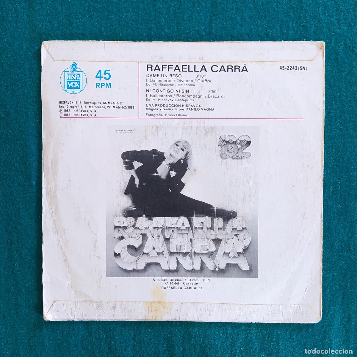 Discos de vinilo: Raffaella Carr&aacute; &ndash; Dame Un Beso - Foto 2