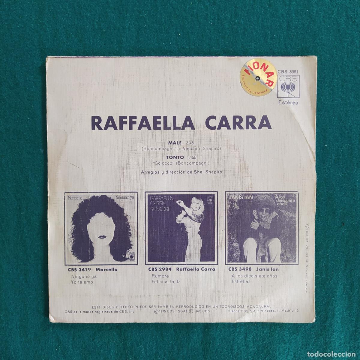Discos de vinilo: Raffaella Carra &ndash; Male - Foto 2
