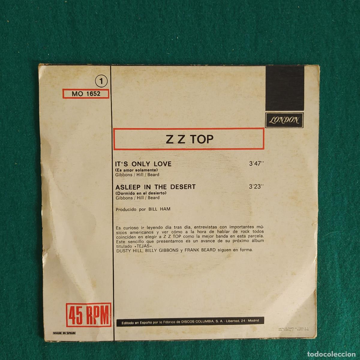 Discos de vinilo: ZZ Top &ndash; Its Only Love - Foto 2