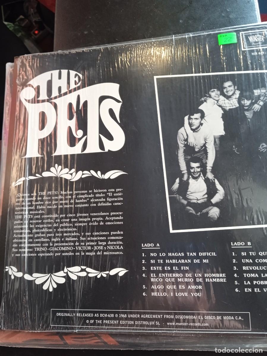 Discos de vinilo: THE PETS- THE PETS. LP MUNSTER - Foto 2