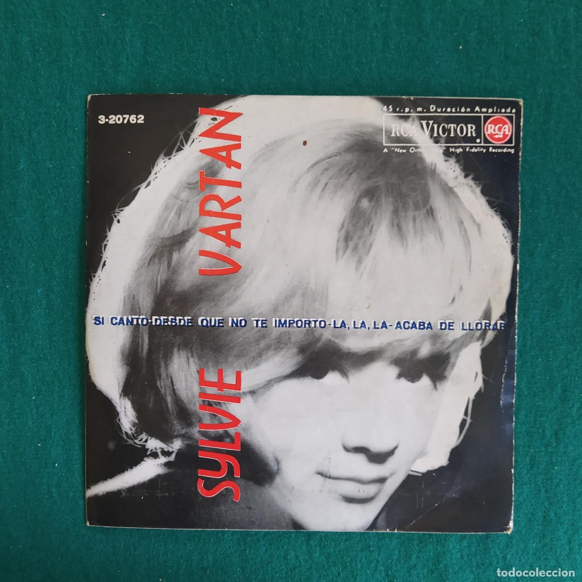 Discos de vinilo: Sylvie Vartan &ndash; Si Canto - Foto 1