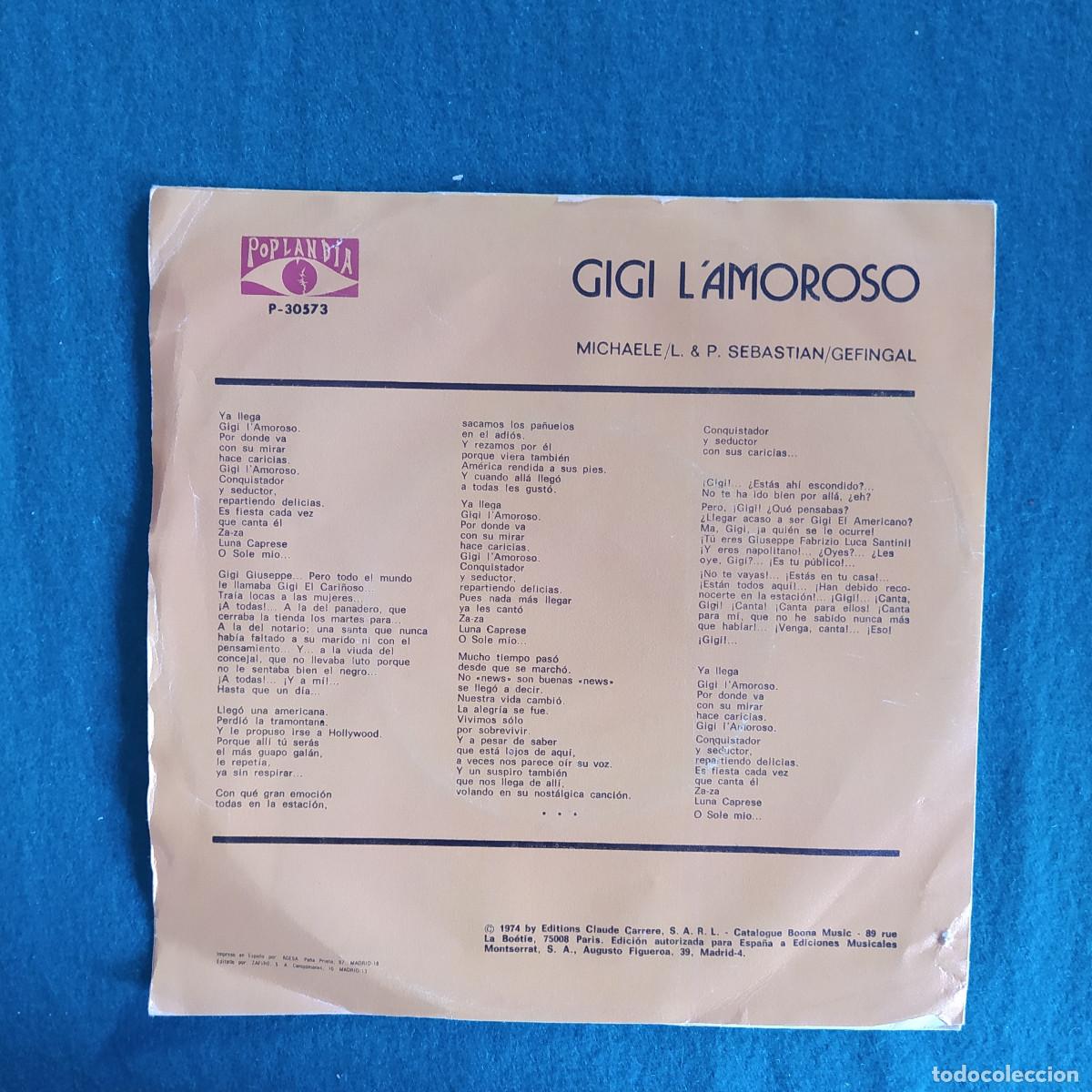 Discos de vinilo: Dalida &ndash; Gigi LAmoroso - Foto 2