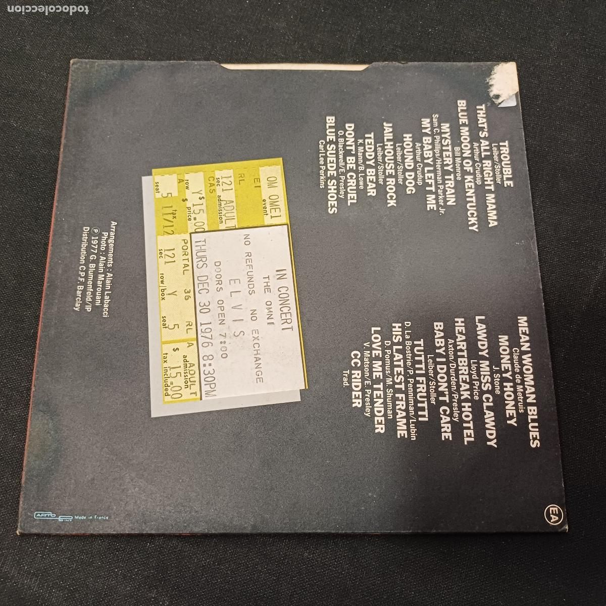 Discos de vinilo: TRIBUTE TO ELVIS/ROCK ODYSSEY/SINGLE. - Foto 3