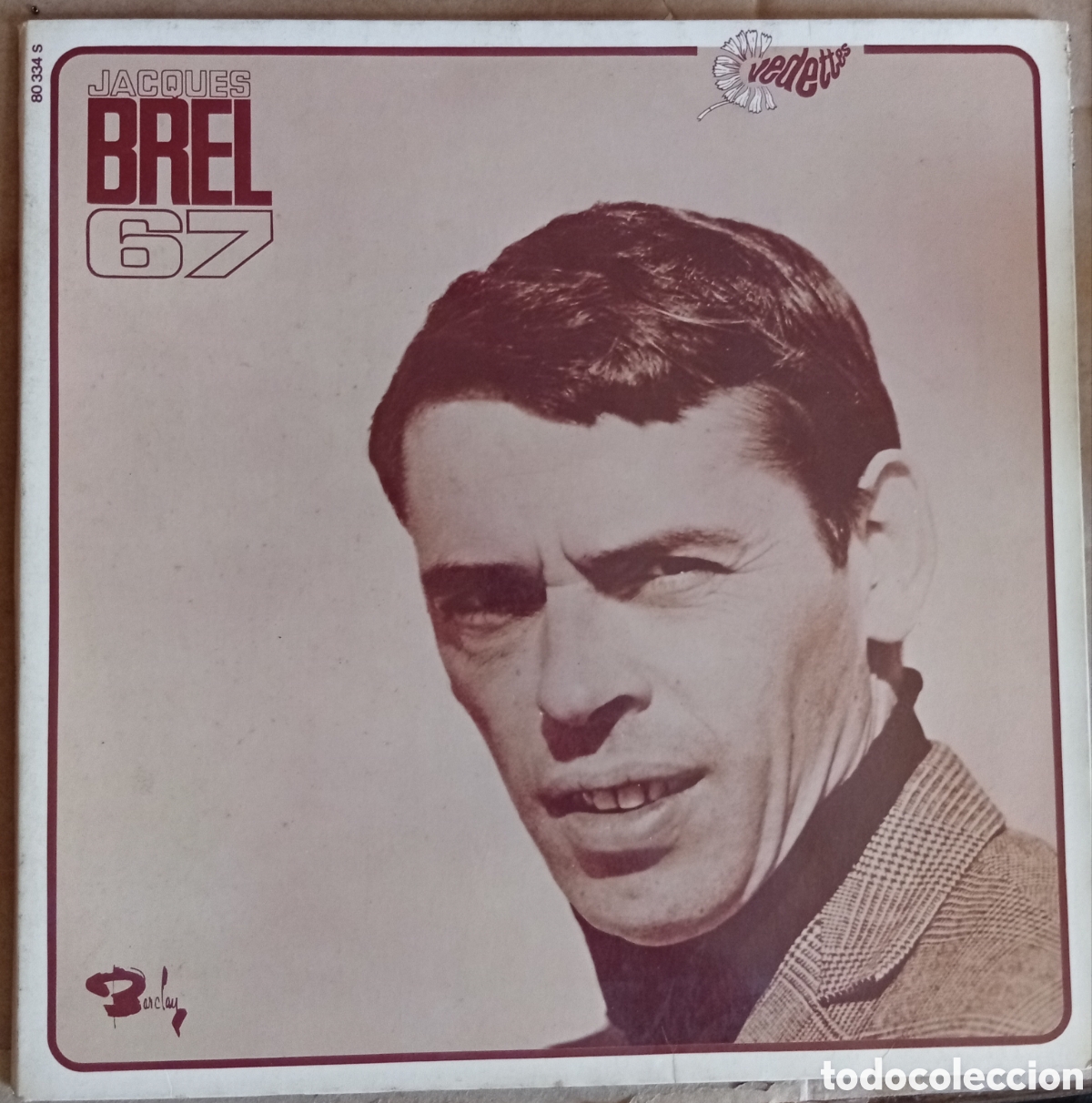 Discos de vinilo: Jackes Brel 67 disco vinilo Lp - Foto 2
