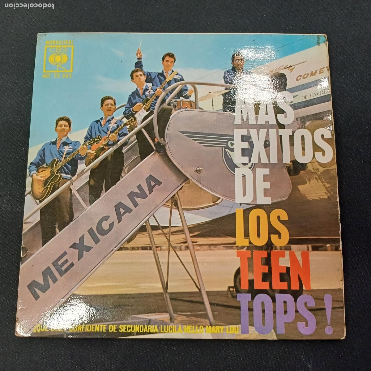Discos de vinilo: MAS EXITOS DE LOS TEEN TOPS/SINGLE. - Foto 1