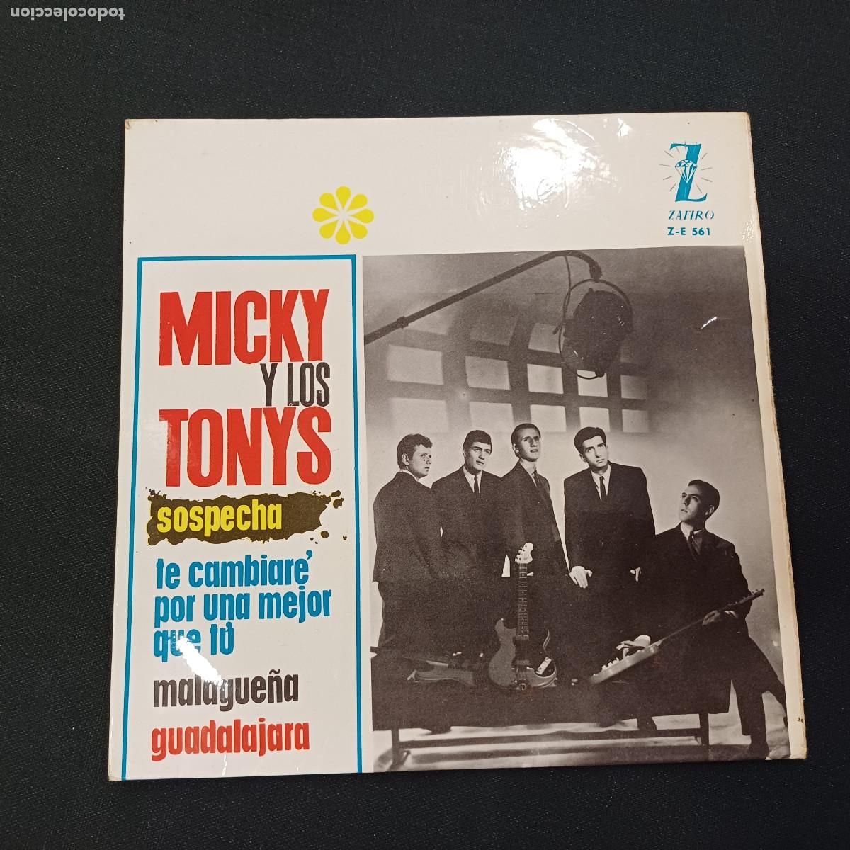 Discos de vinilo: MICKY Y LOS TONYS/SOSPECHA/SINGLE. - Foto 1