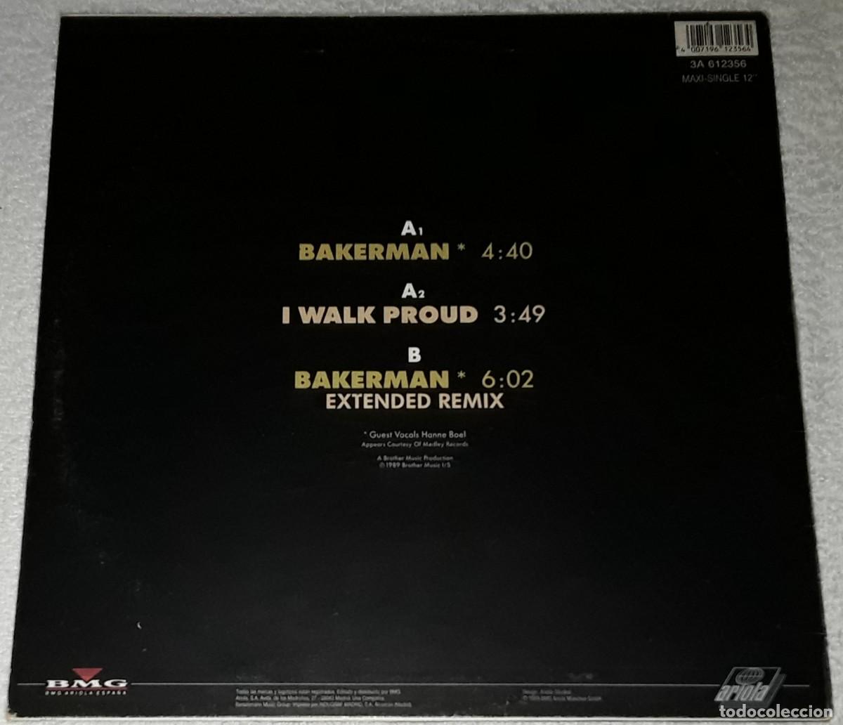 Discos de vinilo: MAXI - LAID BACK - BAKERMAN - BAKERMAN / I WALK PROUD - Foto 2