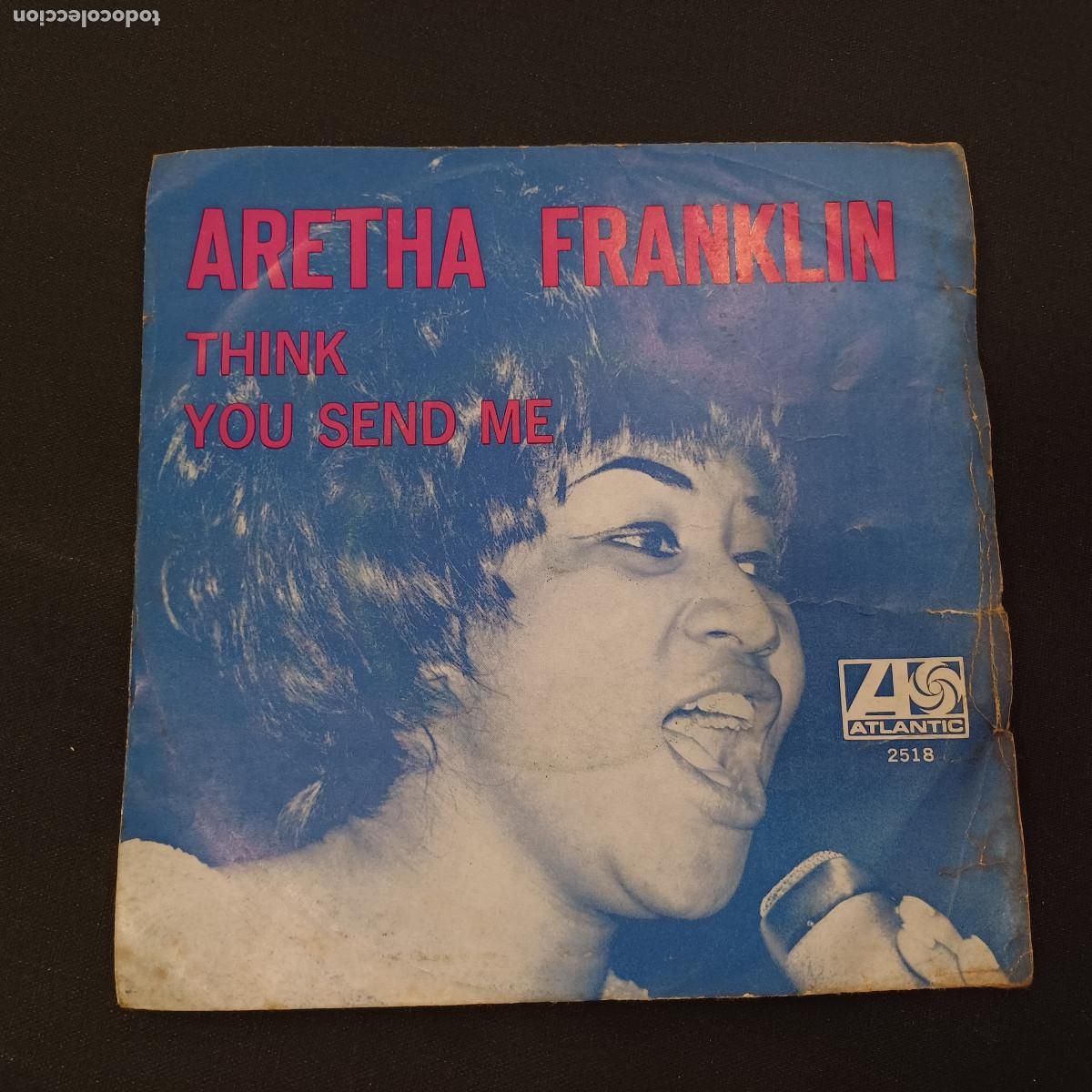Discos de vinilo: ARETHA FRANKLIN/THINK/SINGLE. - Foto 1