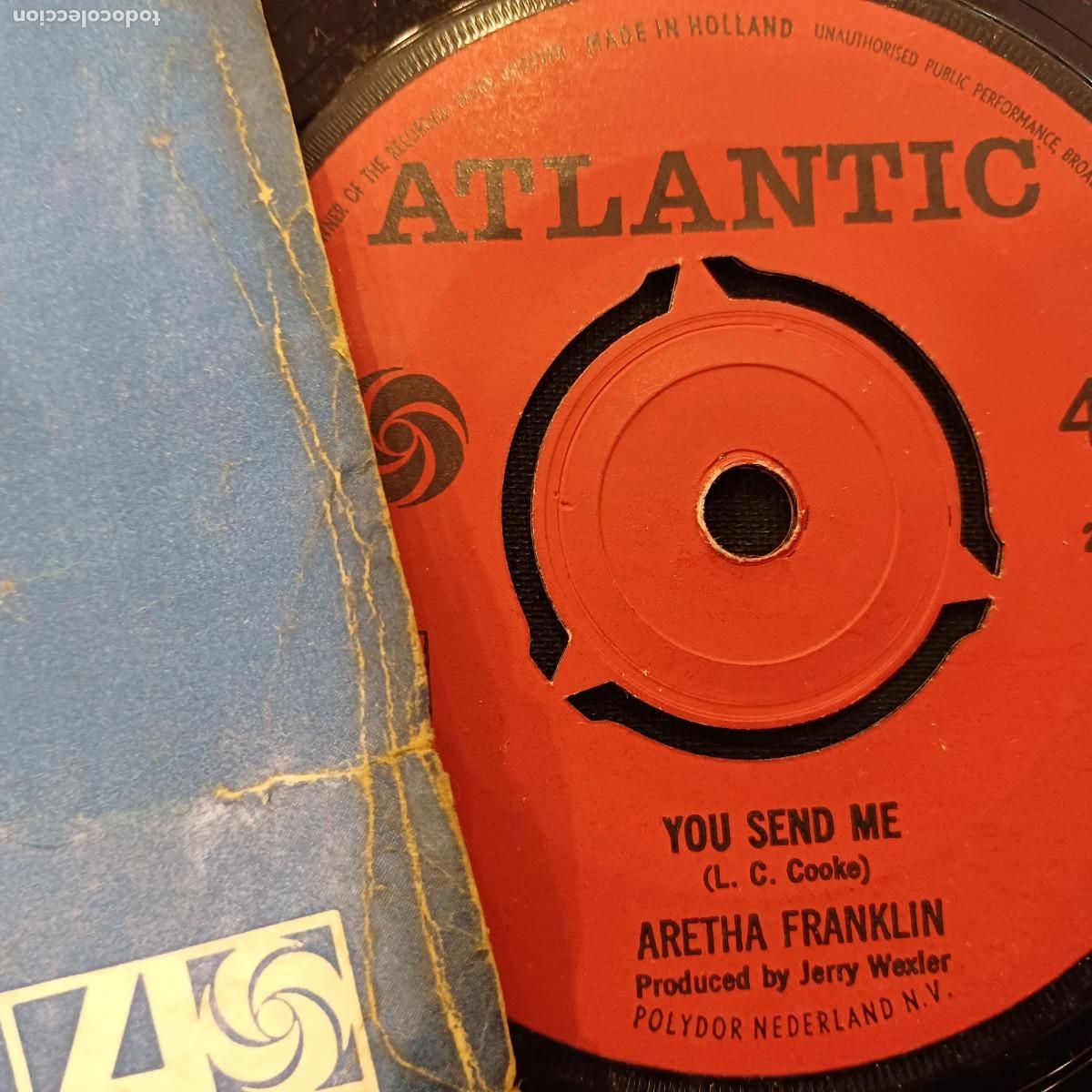 Discos de vinilo: ARETHA FRANKLIN/THINK/SINGLE. - Foto 2