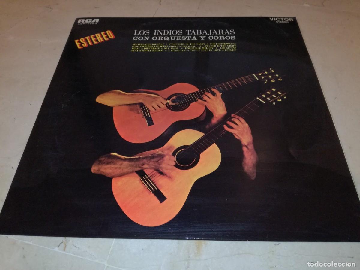 Discos de vinilo: LOS INDIOS TABAJARAS CON ORQUESTA Y COROS-ORIGINAL 1970 - Foto 1