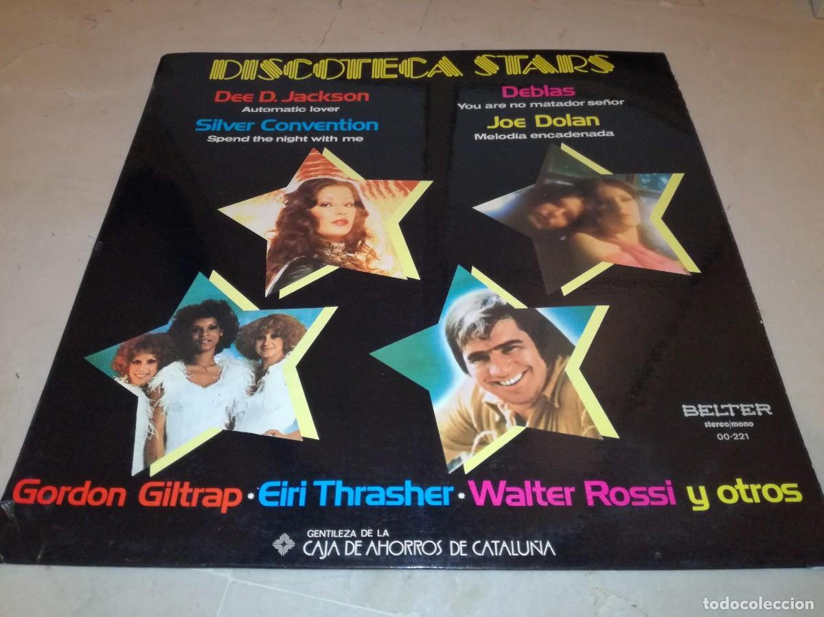Discos de vinilo: DISCOTECA STARS-ORIGINAL 1978-DEE D. JACKSON, DEBLAS, SILVER CONVENTION - Foto 1
