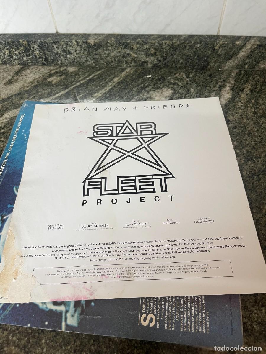 Discos de vinilo: Brian May + Friends Star Fleet Project - Foto 4