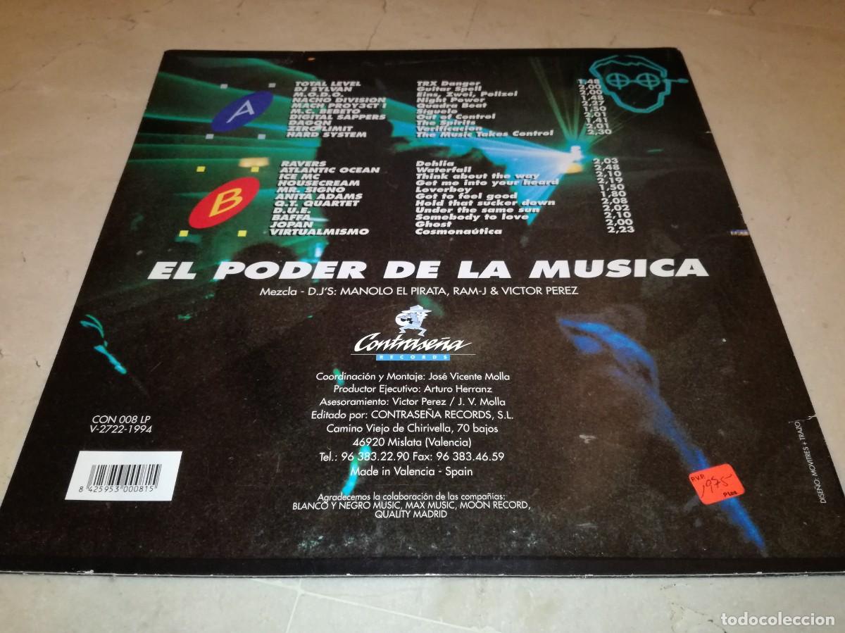 Discos de vinilo: ACTV EN DIRECTO-EL PODER DE LA MUSICA-ORIGINAL 1994 - Foto 2