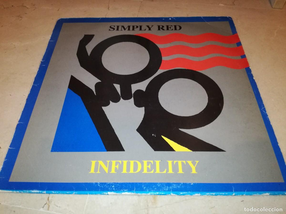 Discos de vinilo: SIMPLY RED-INFIDELITY-ORIGINAL ESPA&Ntilde;OL 1987 - Foto 1