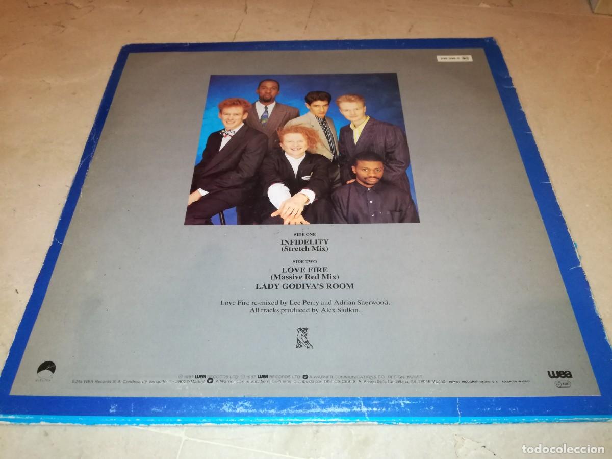 Discos de vinilo: SIMPLY RED-INFIDELITY-ORIGINAL ESPA&Ntilde;OL 1987 - Foto 2
