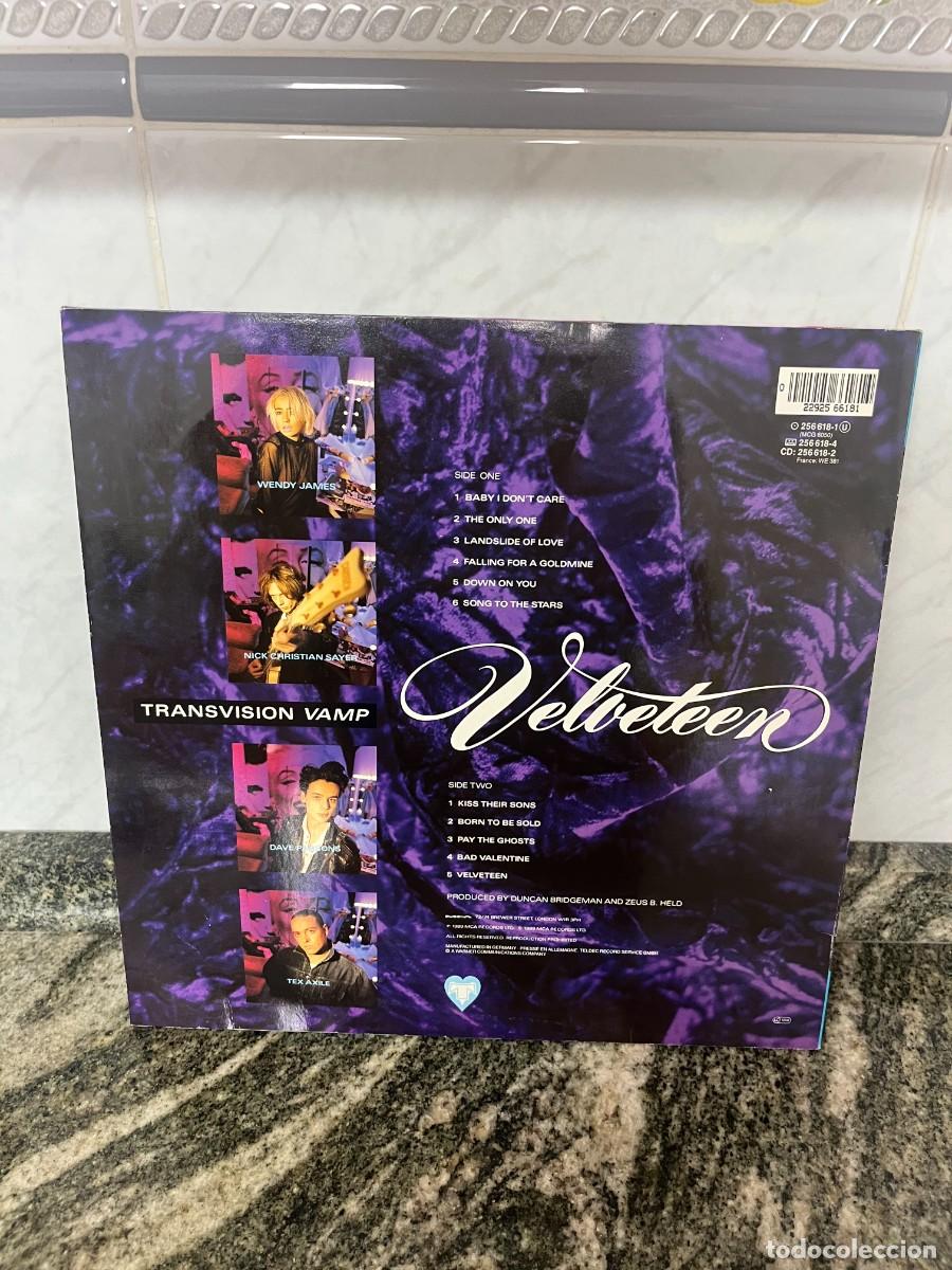 Discos de vinilo: Transvision Vamp Velveteen - Foto 2