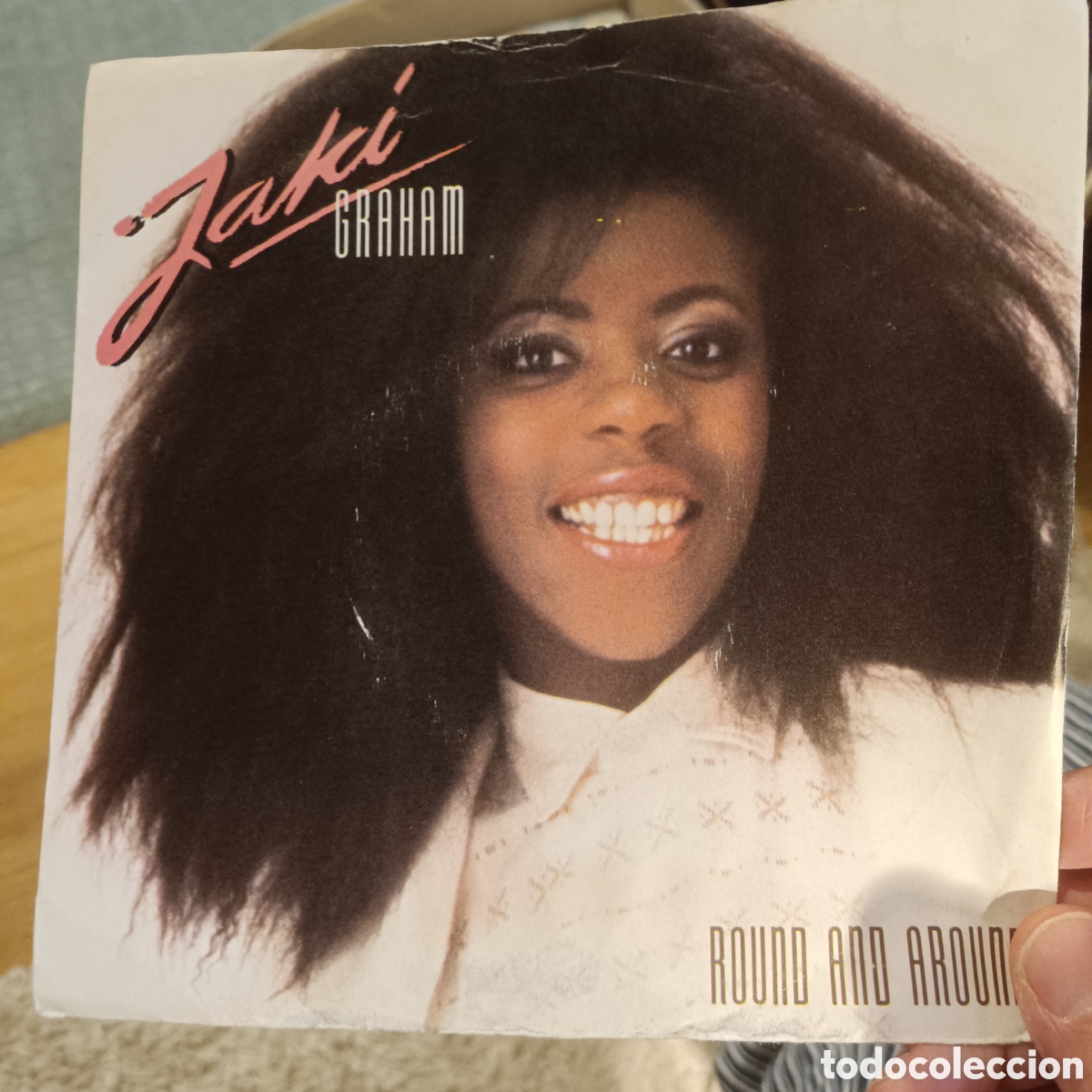 Discos de vinilo: Jaki Graham &ndash; Round And Around - Foto 1