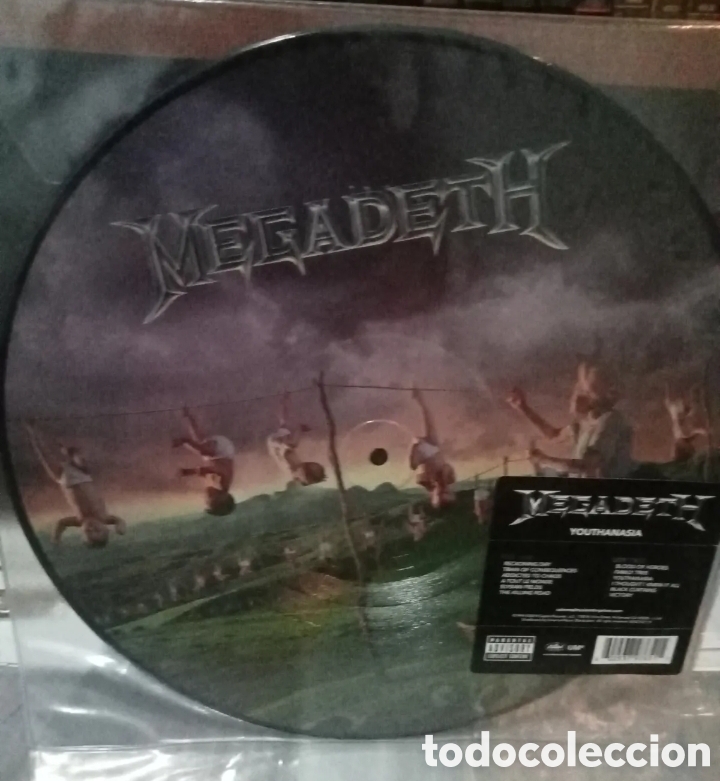 Discos de vinilo: Megadeth ,lote de 4 vinilos de Megadeth