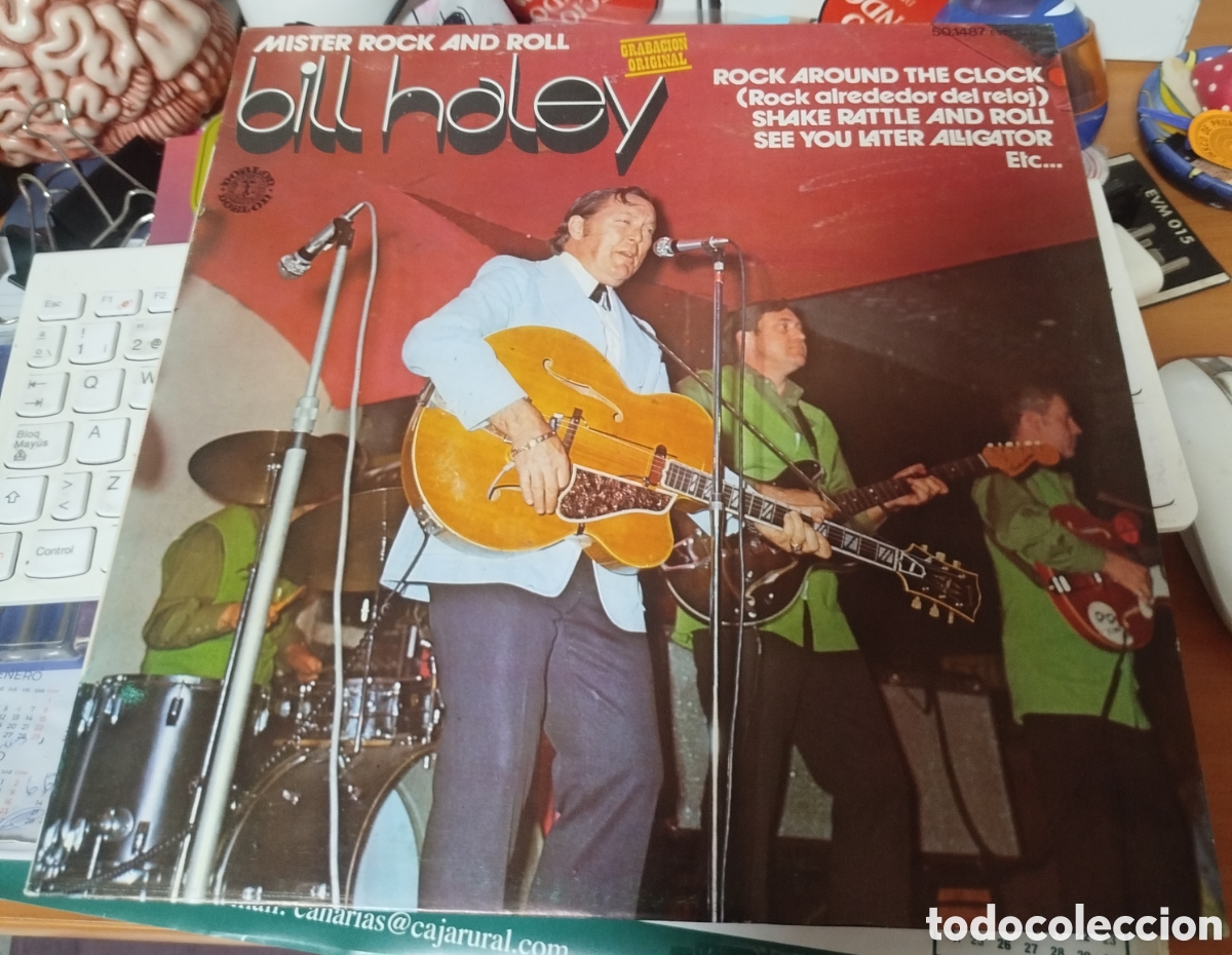 Discos de vinilo: Bill Haley - Mr. rocknroll - Foto 1