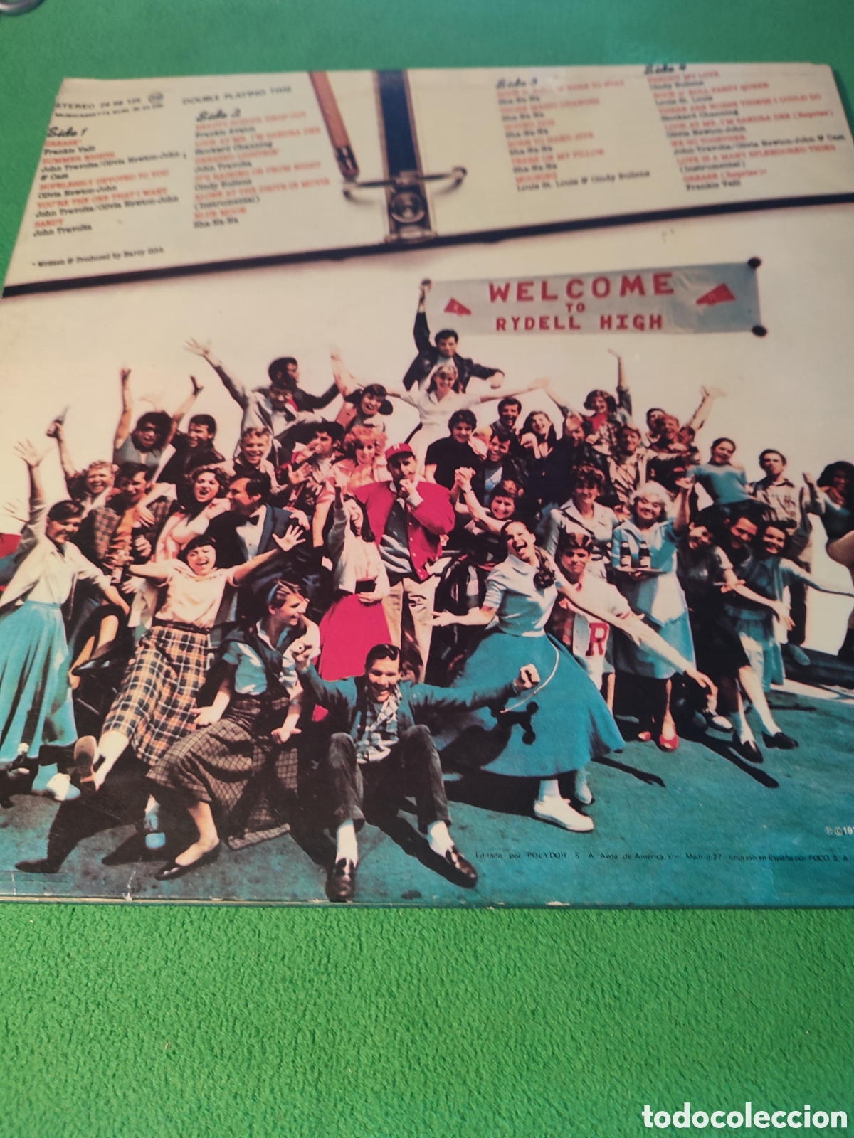 Discos de vinilo: John Travolta & Olivia Newton-John - BSO Grease - Foto 5