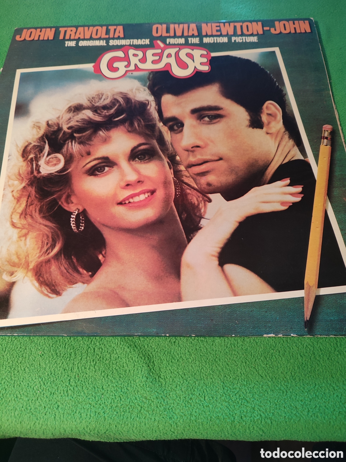 Discos de vinilo: John Travolta & Olivia Newton-John - BSO Grease - Foto 1