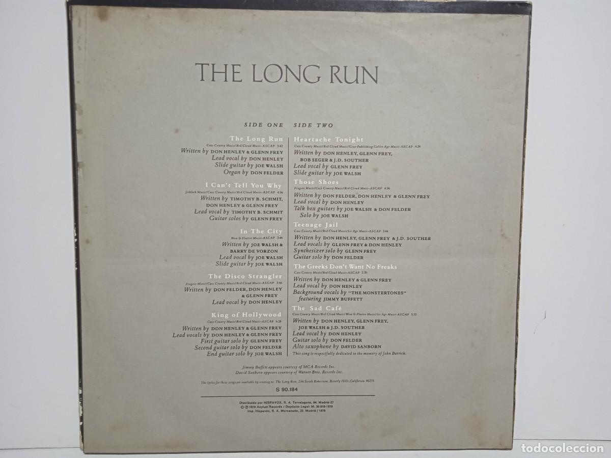 Discos de vinilo: Eagles - The Long Run - LP - Gatefold - 1979 - Foto 5
