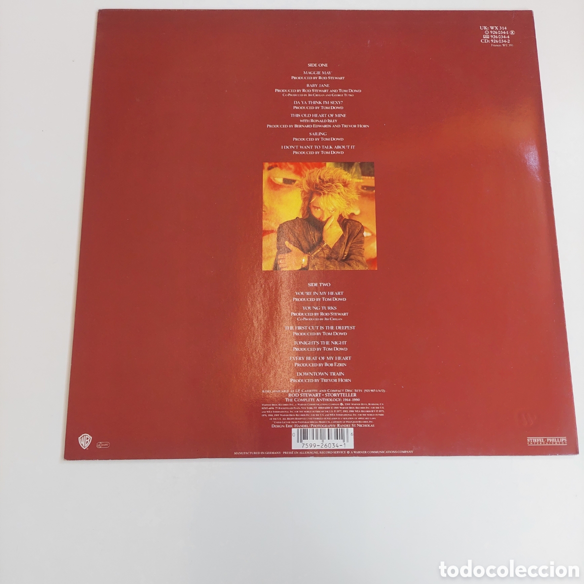 Discos de vinilo: Vinilo Rod Stewart TheBest - Foto 2