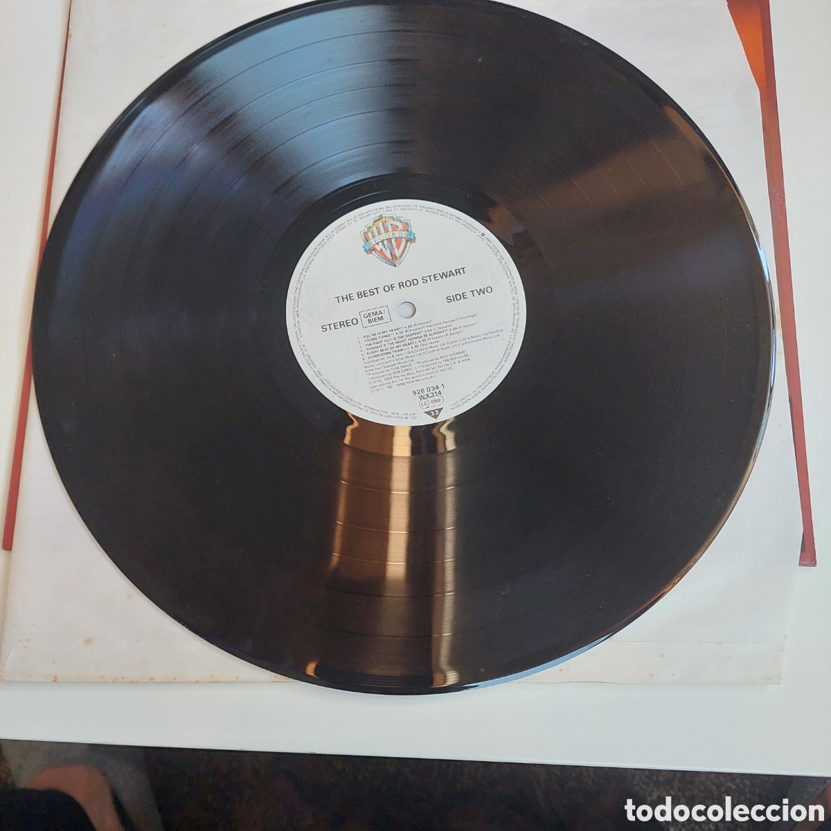 Discos de vinilo: Vinilo Rod Stewart TheBest - Foto 5