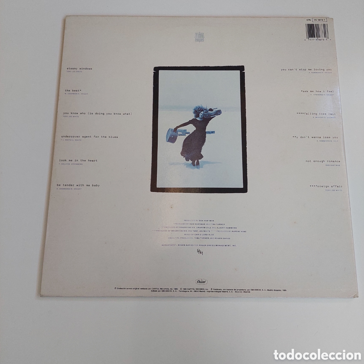 Discos de vinilo: Vinilo Tina Turner 1989 - Foto 2