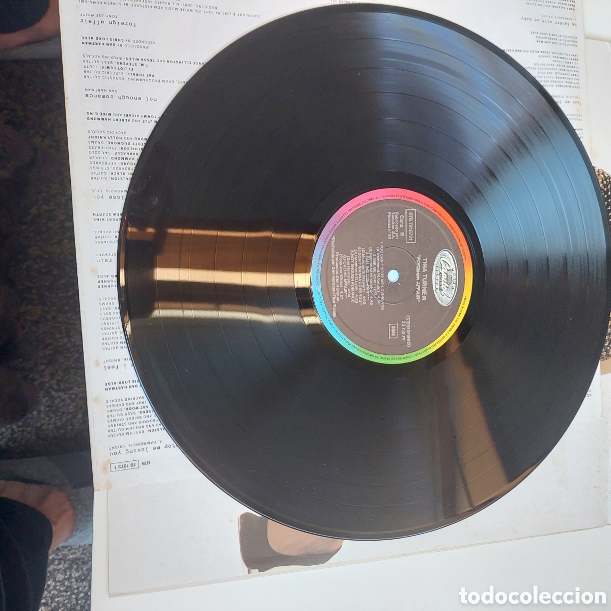 Discos de vinilo: Vinilo Tina Turner 1989 - Foto 6