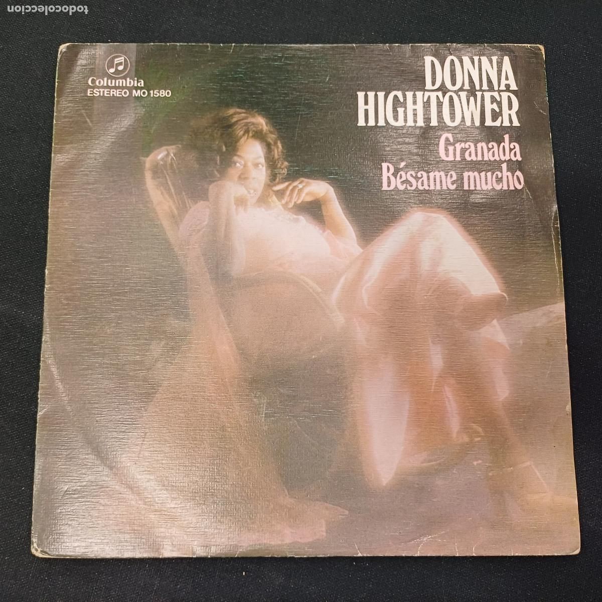 Discos de vinilo: DONNA HIGHTOWER/GRANADA/SINGLE. - Foto 1