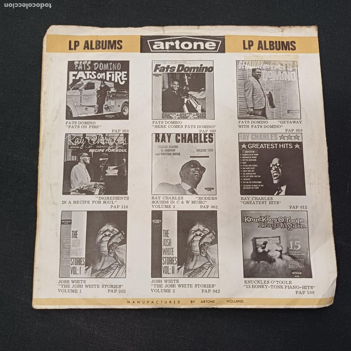 Discos de vinilo: RAY CHARLES/CRYING TIME/SINGLE. - Foto 3